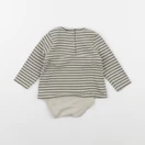 Vertbaudet - body tee-shirt vert - 6 mois