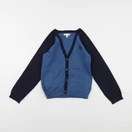 Vertbaudet - gilet bleu - 6 ans
