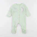 Vertbaudet - pyjama coton vert - 6 mois