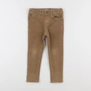 Vertbaudet - pantalon marron - 3 ans