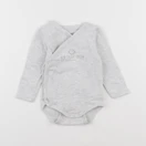 Vertbaudet - body gris - 9 mois