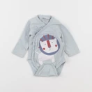 Vertbaudet - body bleu - 1 mois