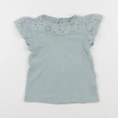 Vertbaudet - tee-shirt bleu - 2 ans