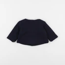 Jacadi - veste doublé bleu - 3 mois