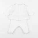 Jacadi - pyjama coton blanc - 3 mois