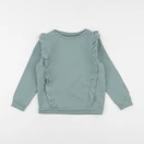 Vertbaudet - sweat vert - 6 ans
