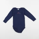 Petit Bateau - body bleu - 36 mois