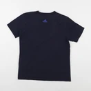 Adidas - tee-shirt bleu - 9/10 ans