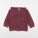 Vertbaudet - sweat rouge - 4 ans