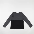 IKKS - tee-shirt gris, noir - 10 ans