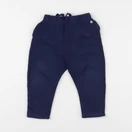 Petit Bateau - jogging bleu - 24 mois