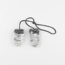 IKKS - moufles blanc, gris - 3/9 mois
