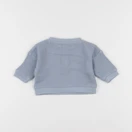 Vertbaudet - sweat bleu - 3 mois