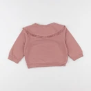 Vertbaudet - sweat rose - 24 mois