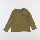Vertbaudet - tee-shirt vert - 4 ans