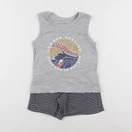 Vertbaudet - pyjama coton bleu - 4 ans