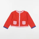 Jacadi - gilet rouge - 24 mois