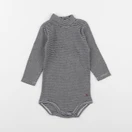 Petit Bateau - body à col multicolore - 6 mois