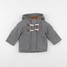 Vertbaudet - veste doublé gris - 9 mois