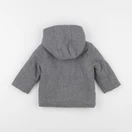 Vertbaudet - veste doublé gris - 9 mois