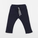Petit Bateau - pantalon bleu - 6 mois