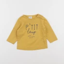 Tape à l'oeil - tee-shirt jaune - 9 mois