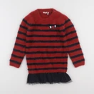 IKKS - robe rouge - 3 ans