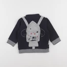 IKKS - sweat bleu - 12 mois