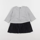 IKKS - robe bleu - 6 mois