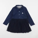 IKKS - robe bleu - 3 ans