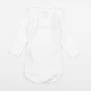Petit Bateau - body blanc - 6 mois