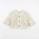 Petit Bateau - polaire blanc - 12 mois