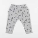 Vertbaudet - jogging gris - 9 mois
