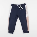 Vertbaudet - jogging doublé bleu - 3 ans