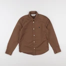 H&M - chemise marron - 8/9 ans