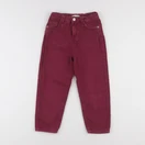 Vertbaudet - jean rouge - 6 ans