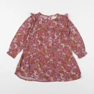 Vertbaudet - robe rose - 4 ans