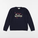 Vertbaudet - pull bleu - 4 ans