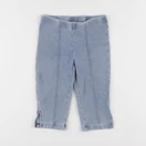 H&M - legging bleu - 3/4 ans