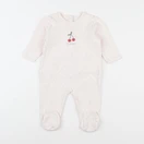 Vertbaudet - pyjama coton rose - 6 mois