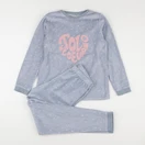 Vertbaudet - pyjama velours bleu - 11/12 ans