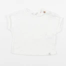 Zara - tee-shirt blanc - 1/3 mois