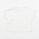 Zara - tee-shirt blanc - 1/3 mois