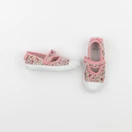Vertbaudet - tennis à scratch/ lacets rose - pointure 25