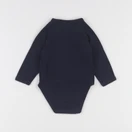 Petit Bateau - body bleu - 6 mois