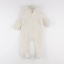 Zara - combi-pilote blanc - 6/9 mois