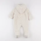 Zara - combi-pilote blanc - 6/9 mois