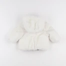 IKKS - doudoune réversible blanc, rose - 6/9 mois