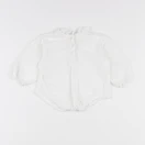 Zara - body à col blanc - 3/6 mois
