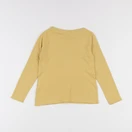 Vertbaudet - tee-shirt jaune - 4 ans